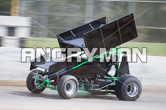 sprintcar 13 T13 Chris Gallagher - 2 - Latrobe Practice Day - 11th October 2014-7