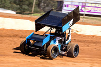 sprintcar 41 t41 damian robins - 1 - Carrick Practice Day - 20th Sep 2014-3