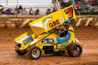 sprintcar 7 t7 tim hutchins - 6 - Carrick - 8th Nov 2014-14