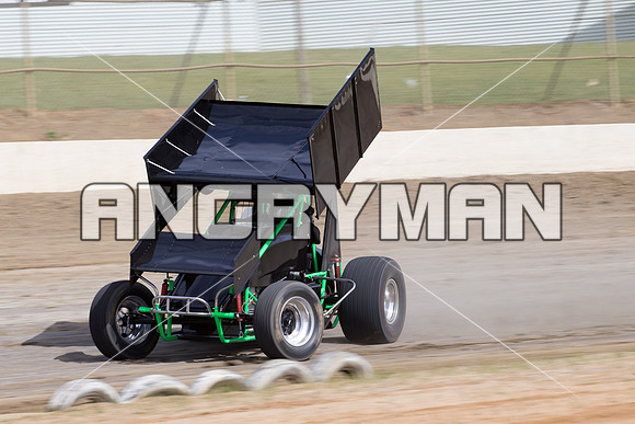 sprintcar 13 T13 Chris Gallagher - 2 - Latrobe Practice Day - 11th October 2014-9