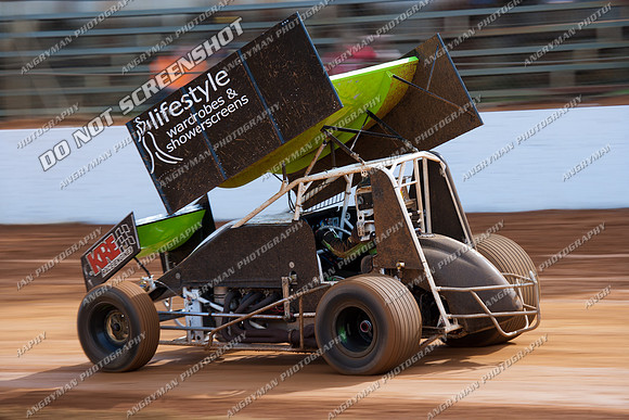 sprintcar emma dobson 27 t27 - 3 - Carrick Test & Tune 16th Oct 2011-13