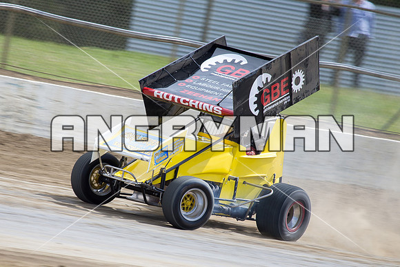sprintcar 7 t7 tim hutchins - 2 - Latrobe Practice Day - 11th October 2014-6