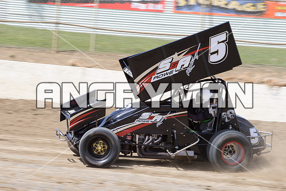 sprintcar 5 t5 adrian redpath - 2 - Latrobe Practice Day - 11th October 2014-5