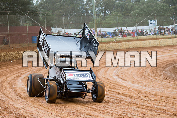sprintcar 45 t45 Kurt Luttrell - 6 - Carrick - 8th Nov 2014