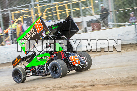 sprintcar 16 t16 Adam Alexander - 9 - Latrobe - 6th December 2014-19