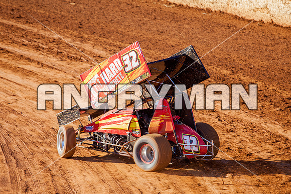 sprintcar 32 t32 nick anderson - 11 - Carrick Practice Session - 20th December 2014