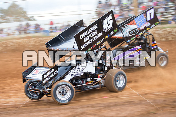 sprintcar 45 t45 Kurt Luttrell - 6 - Carrick - 8th Nov 2014-7