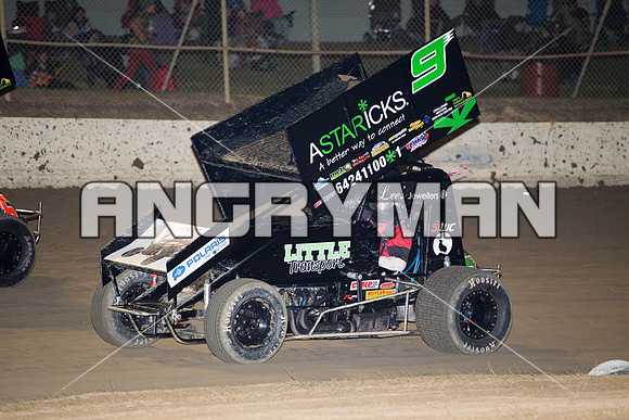 sprintcar 9 t9 chris johns - 4 - Latrobe - 25th October 2014-5