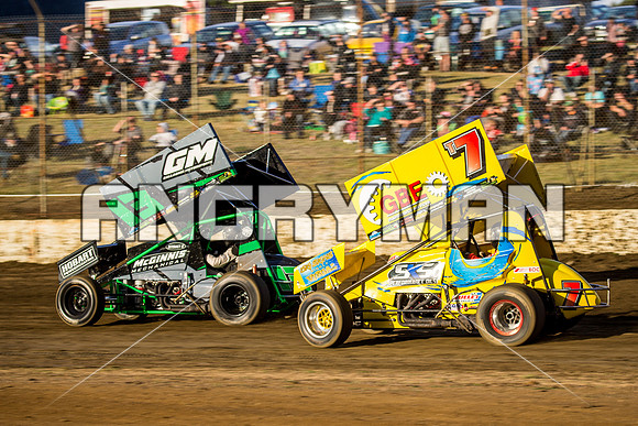 sprintcar 13 T13 Chris Gallagher - 7 - Hobart - 22nd Nov 2014-5