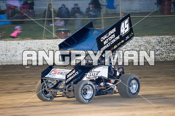sprintcar 45 t45 Kurt Luttrell - 4 - Latrobe - 25th October 2014-12