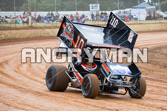 sprintcar 10 t10 callum zizek - 6 - Carrick - 8th Nov 2014