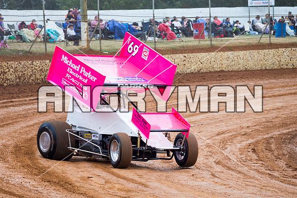 sprintcar 69 t69 michael parker - 6 - Carrick - 8th Nov 2014-2