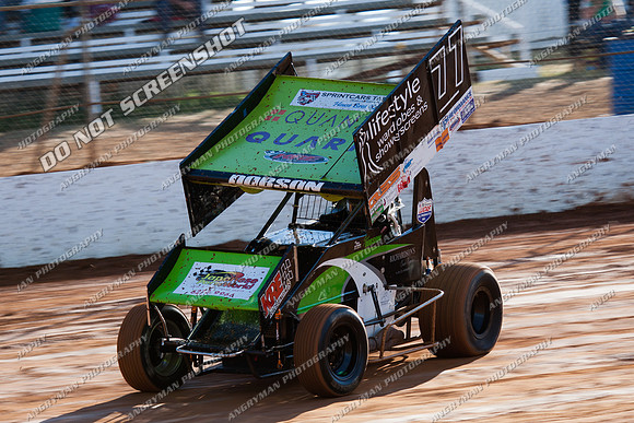sprintcar 77 t77 shaun dobson - Carrick Nov 6th-2