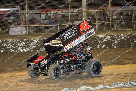 Sprintcar 42 V42 - 19 - Latrobe - 2nd Feb 2018 - WSS_-14