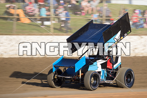 sprintcar 41 t41 damian robins - 4 - Latrobe - 25th October 2014-2