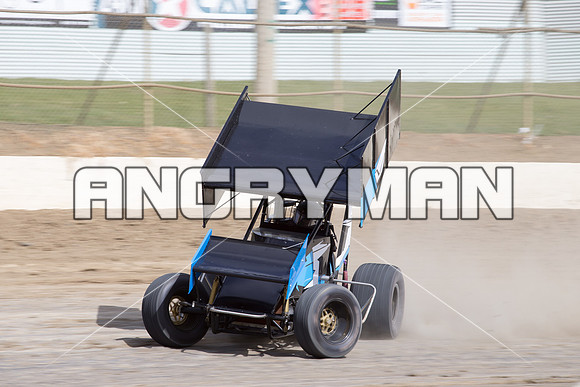 sprintcar 41 t41 damian robins - 2 - Latrobe Practice Day - 11th October 2014-8