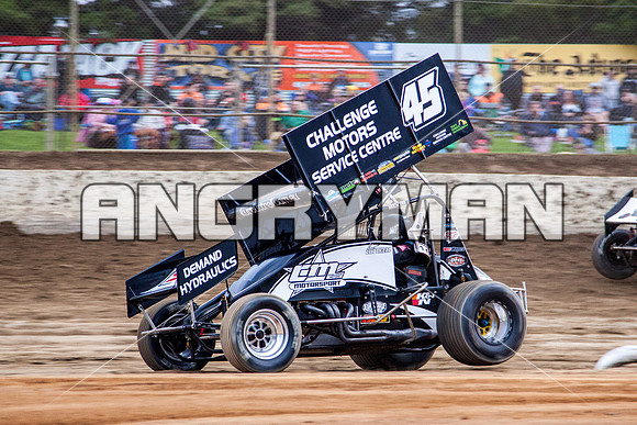 sprintcar 45 t45 Kurt Luttrell - 9 - Latrobe - 6th December 2014-7