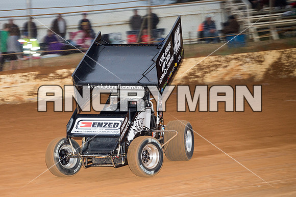 sprintcar 45 t45 Kurt Luttrell - 6 - Carrick - 8th Nov 2014-10