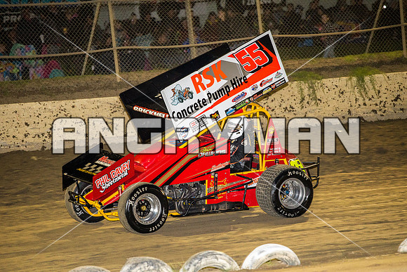 Sprintcar 55 T55 - 30 - Latrobe - 9th April 2016
