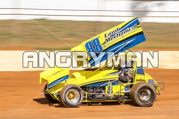 sprintcar 88 t88 Scott Bissett - 1 - Carrick Practice Day - 20th Sep 2014-8