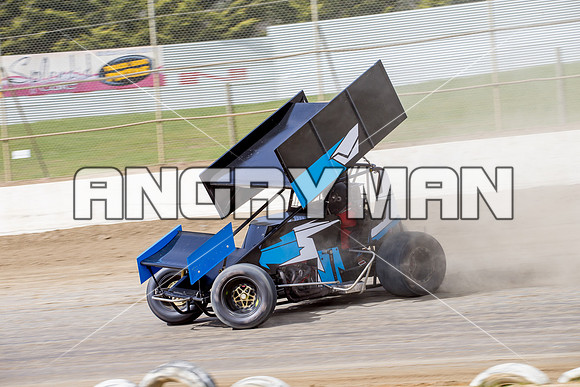sprintcar 41 t41 damian robins - 2 - Latrobe Practice Day - 11th October 2014-9