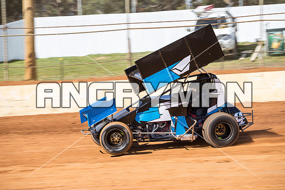 sprintcar 41 t41 damian robins - 1 - Carrick Practice Day - 20th Sep 2014-6