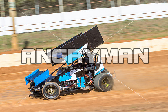sprintcar 41 t41 damian robins - 1 - Carrick Practice Day - 20th Sep 2014-21