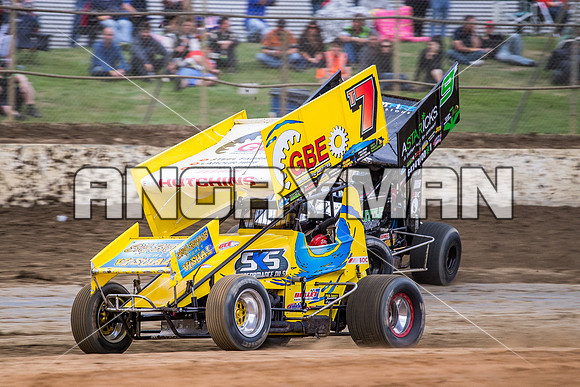 sprintcar 7 t7 tim hutchins - 9 - Latrobe - 6th December 2014-9