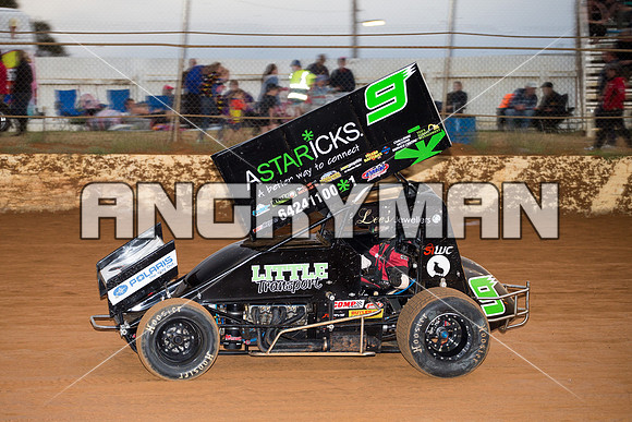 sprintcar 9 t9 chris johns - 6 - Carrick - 8th Nov 2014-7