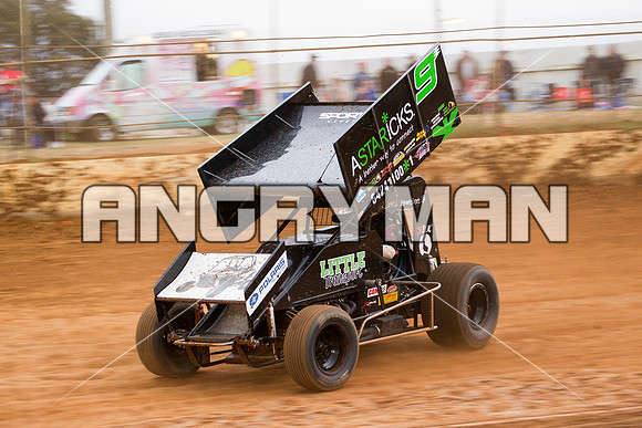 sprintcar 9 t9 chris johns - 6 - Carrick - 8th Nov 2014-11