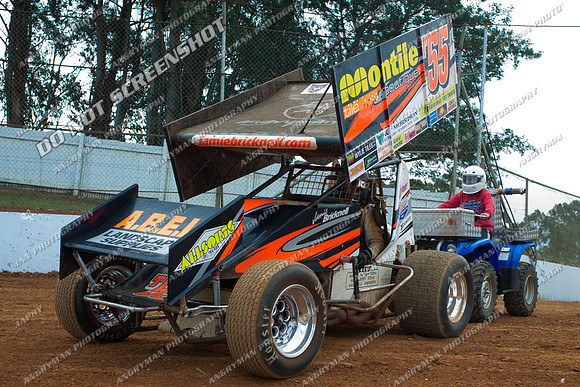 sprintcar 55 t55 jamie bricknell - 3 - Carrick Test & Tune 16th Oct 2011-2