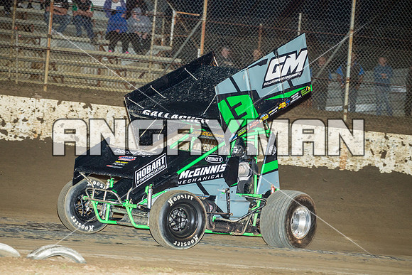 sprintcar 13 T13 Chris Gallagher - 7 - Hobart - 22nd Nov 2014-10