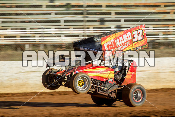 sprintcar 32 t32 nick anderson - 11 - Carrick Practice Session - 20th December 2014-17