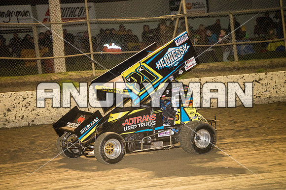Sprintcar 21 V21 - 30 - Latrobe - 9th April 2016