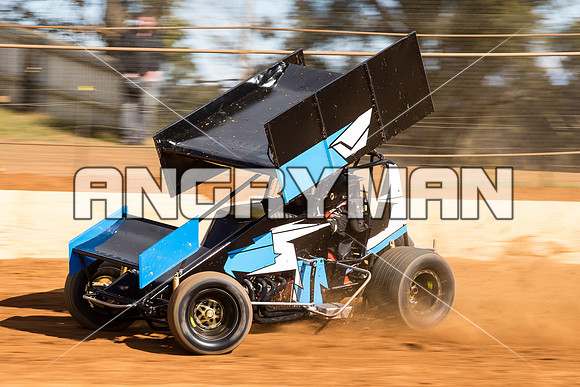 sprintcar 41 t41 damian robins - 1 - Carrick Practice Day - 20th Sep 2014-15