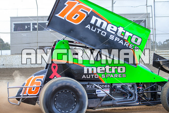 sprintcar 16 t16 Adam Alexander - 9 - Latrobe - 6th December 2014-11