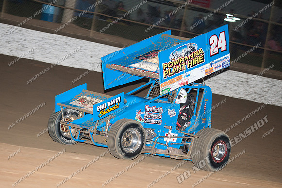 sprintcar 24 t24 shaun robins - 4 - Latrobe 22nd Oct 2011-5