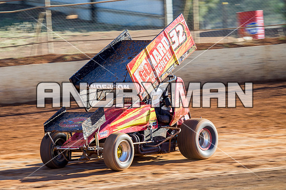sprintcar 32 t32 nick anderson - 11 - Carrick Practice Session - 20th December 2014-6