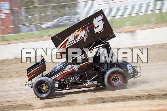sprintcar 5 t5 adrian redpath - 2 - Latrobe Practice Day - 11th October 2014-3