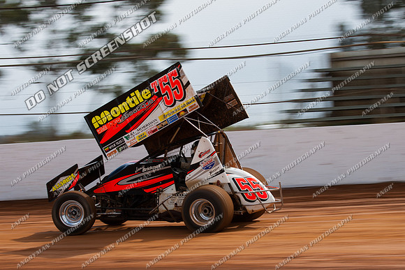 sprintcar 55 t55 jamie bricknell - 3 - Carrick Test & Tune 16th Oct 2011-20
