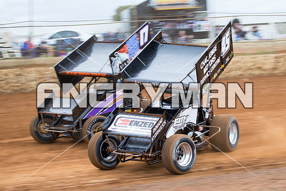 sprintcar 45 t45 Kurt Luttrell - 6 - Carrick - 8th Nov 2014-5
