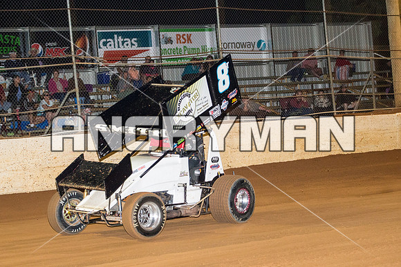 Sprintcar 8 T8 - 24 - Carrick - 12th March 2016-17