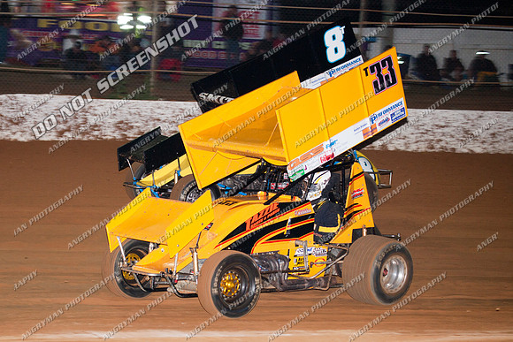 sprintcar 33 t33 jake krushka - Carrick Nov 6th-3