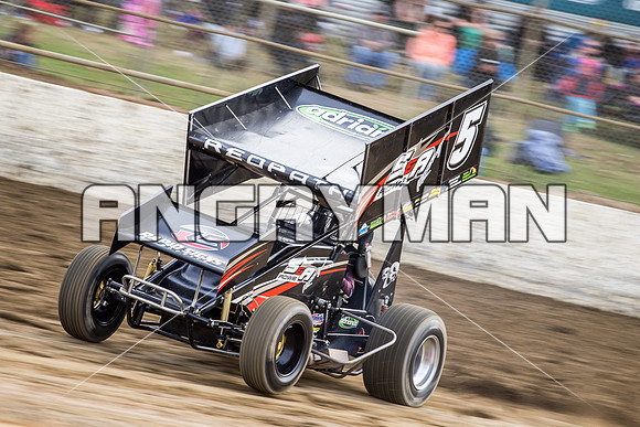 sprintcar 5 t5 adrian redpath - 9 - Latrobe - 6th December 2014-2