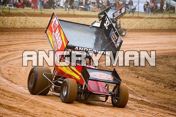 sprintcar 32 t32 nick anderson - 6 - Carrick - 8th Nov 2014