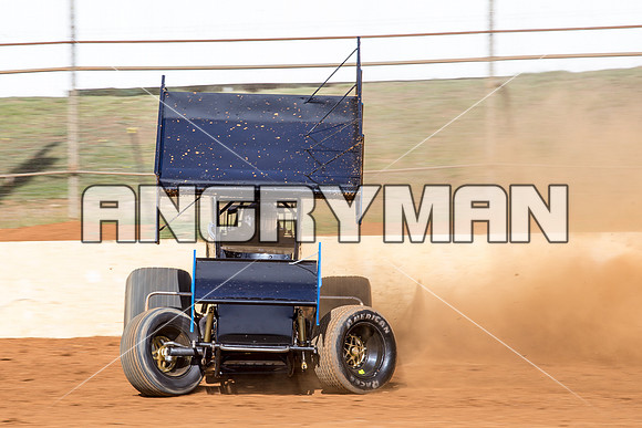 sprintcar 41 t41 damian robins - 1 - Carrick Practice Day - 20th Sep 2014-17