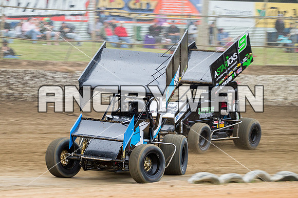 sprintcar 41 t41 damian robins - 4 - Latrobe - 25th October 2014-6