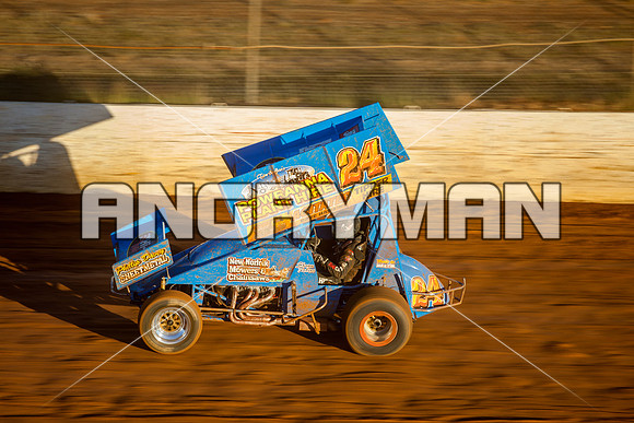 sprintcar 24 t24 brad whitchurch - 11 - Carrick Practice Session - 20th December 2014-20
