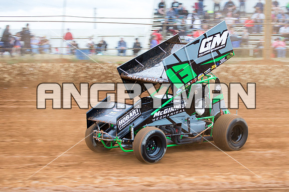 sprintcar 13 T13 Chris Gallagher - 6 - Carrick - 8th Nov 2014-4