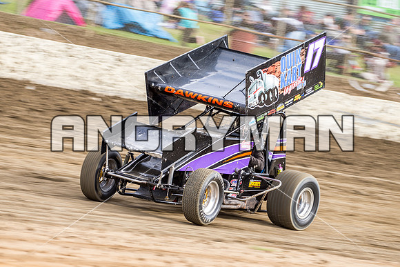 sprintcar 17 t17 jason dawkins - 9 - Latrobe - 6th December 2014